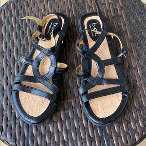 Black sandals